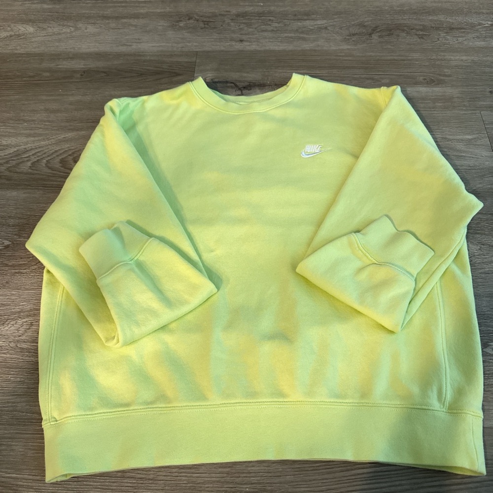 Nike Crewneck Sweater Neon Yellow/Green